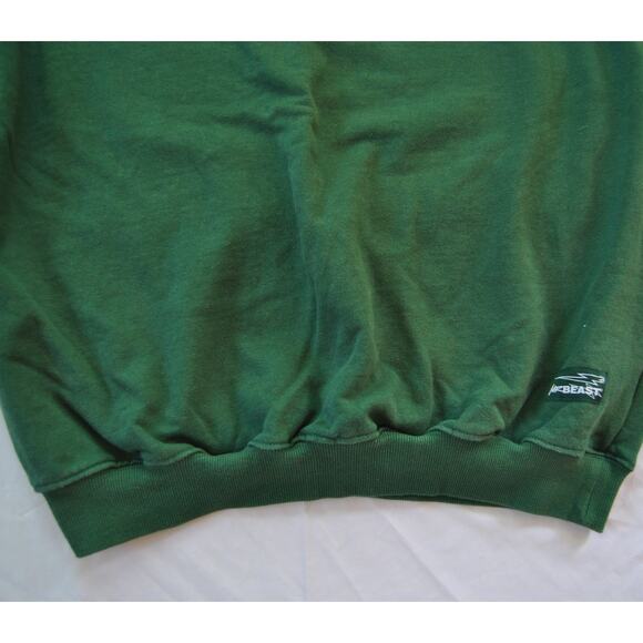 Mr.Beast Hiking Club Crewneck Sweater Green - Picture 5 of 10